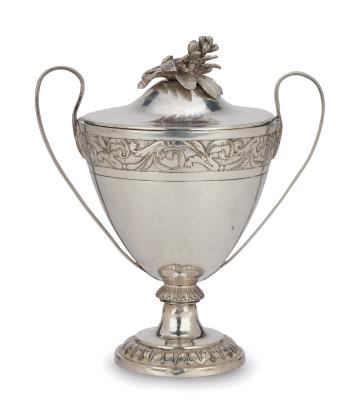 A Viennese Neo-Classical Sugar Urn, - Stříbro