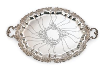 A Viennese Tray, - Stříbro