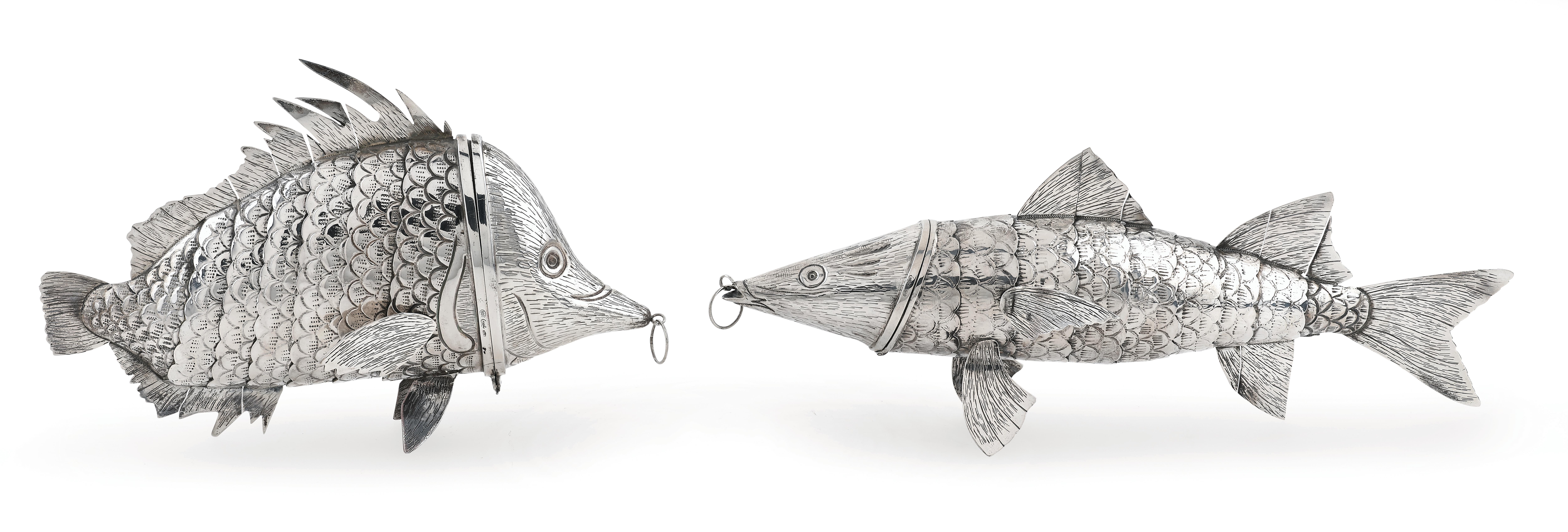 Two Large Fish, - Silver 2023/12/13 - Realized price: EUR 1,820