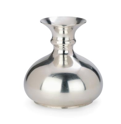 BULGARI - Italienische Vase, - Silber