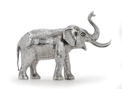 An Elephant, - Stříbro