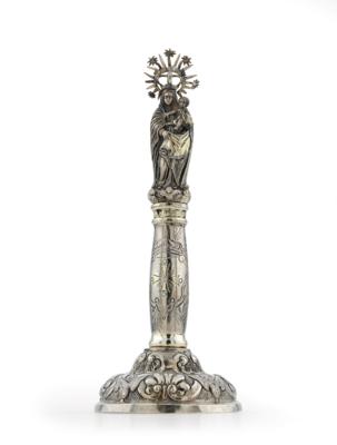 Madonna and Child, - Silver
