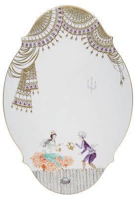 Heinz Werner, "One Thousand and One Nights” wall plaque, - Jugendstil and 20th Century Arts and Crafts
