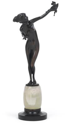 Josef Lorenzl, A nude with doll, - Jugendstil and 20th Century Arts and Crafts
