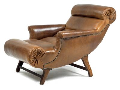 Adolf Loos (Brünn 1870-1933 Kalksburg),"Knieschwimmer"-Fauteuil, - Jugendstil und angewandte Kunst des 20. Jahrhunderts