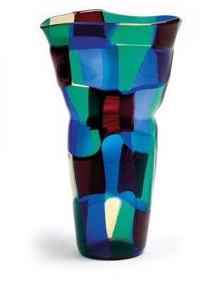 Fulvio Bianconi (1915-1996), Vase "Pezzato", - Jugendstil und angewandte Kunst des 20. Jahrhunderts
