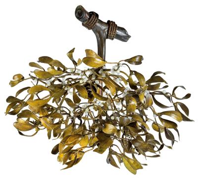 A four-light mistletoe chandelier, - Secese a umění 20. století
