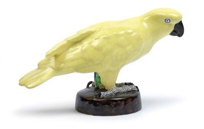 Eduard Klablena (1881-1933), An Amazon parrot, - Jugendstil and 20th Century Arts and Crafts
