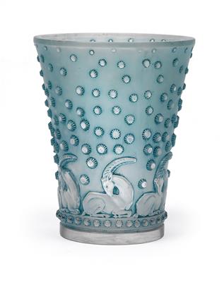 Vase "Ajaccio", René Lalique, - Jugendstil und angewandte Kunst des 20. Jahrhunderts