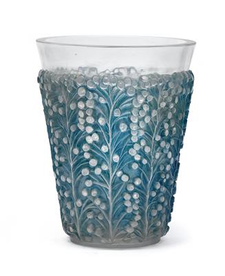 Vase "St. Tropez", René Lalique, - Jugendstil und angewandte Kunst des 20. Jahrhunderts