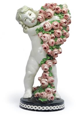 Carl Klimt, Putto mit Rosen, - Jugendstil und angewandte Kunst des 20. Jahrhunderts