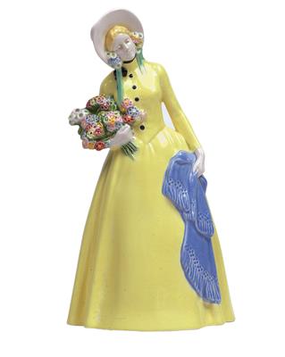 Johanna Meier-Michel (1876-1972), Jahreszeitenfigur Frühling, - Jugendstil und angewandte Kunst des 20. Jahrhunderts