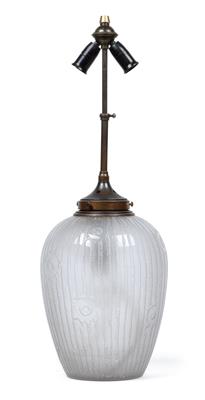 A Daum lamp base, - Jugendstil e arte applicata del XX secolo