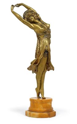 Claire Jeanne Roberte Colinet (1880-1950), “Crimean dancer”, - Jugendstil e arte applicata del XX secolo