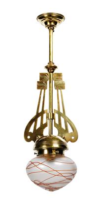 A Bohemian one-arm ceiling lamp, - Secese a umění 20. století