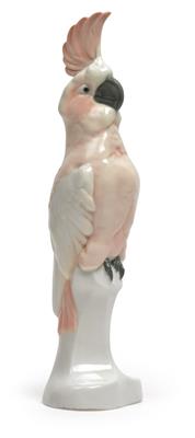 Paul Walther (1876 Meissen 1933), Kakadu, - Jugendstil und angewandte Kunst des 20. Jahrhunderts