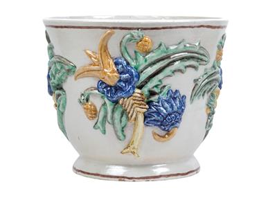 Angela Pietrowska (1898 Znaim), A large Art Deco cachepot, - Jugendstil and 20th Century Arts and Crafts