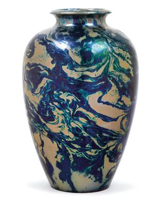 Vase, - Jugendstil und angewandte Kunst des 20. Jahrhunderts