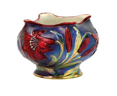 Vase mit Lilien, - Jugendstil und angewandte Kunst des 20. Jahrhunderts