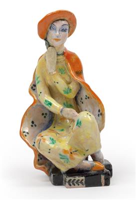 Gudrun Baudisch, A seated girl, - Secese a umění 20. století