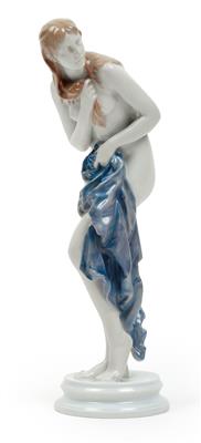 J. Boese, A figurine – “Überrascht”, - Jugendstil e arte applicata del XX secolo