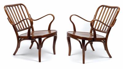 A pair of armchairs A 752, - Secese a umění 20. století