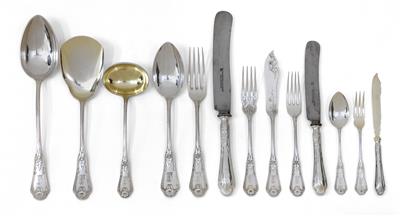 A 112-piece cutlery set by M. H. Wilkens & Söhne, - Secese a umění 20. století