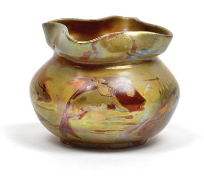 A rare vase by Amédée de Caranza, - Jugendstil and 20th Century Arts and Crafts