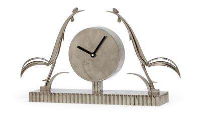 Franz and Karl Hagenauer, table clock, designed in the 1920s and 1980s, Werkstätten Hagenauer, Vienna, - Secese a umění 20. století