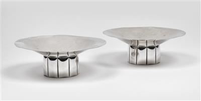 Josef Hoffmann, a pair of centrepieces, Wiener Werkstätte, 1905 - Jugendstil and 20th Century Arts and Crafts