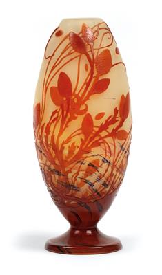 Vase "Meeresgrund", Emile Gallé, Nancy, um 1910 - Jugendstil und Kunsthandwerk des 20. Jahrhunderts