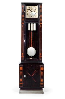 A longcase clock, August Ungethüm, Vienna, c. 1905 - Secese a umění 20. století