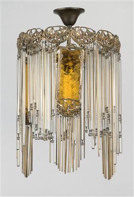 Hector Guimard (1867-1942), großer Luster, Paris, um 1900 - Jugendstil und Kunsthandwerk des 20. Jahrhunderts