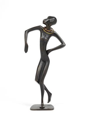 Karl Hagenauer, an African female dancer, Werkstätten Hagenauer, Vienna, late 1930s to 1945 - Jugendstil e arte applicata del XX secolo