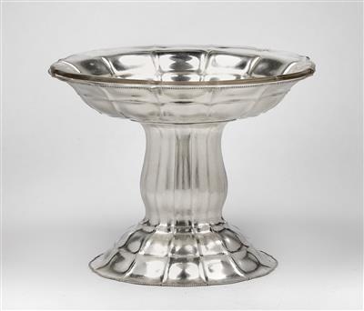 Otto Prutscher, a silver centrepiece with glass liner, Eduard Friedmann, Vienna, before 1911 - Jugendstil and 20th Century Arts and Crafts