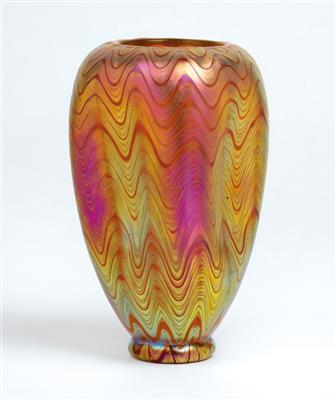 A vase, Johann Lötz Witwe, Klostermühle, c. 1898 - Secese a umění 20. století