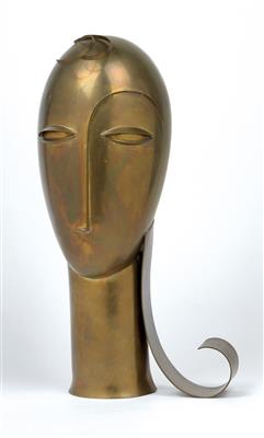 A female head sculpture, Werkstätte Hagenauer, Vienna - Jugendstil and 20th Century Arts and Crafts