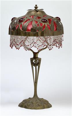 Georges Leleu (France 1883–1961), a table lamp, designed c. 1900/10 - Secese a umění 20. století