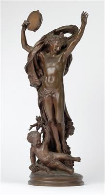 Jean-Baptiste Carpeaux (Valenciennes 1827–1875 Courbevoie), a figurine “Le Génie de la Danse”, designed in 1872 - Jugendstil e arte applicata del XX secolo