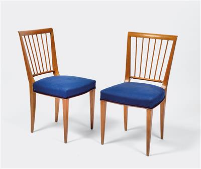 Josef Frank, a pair of chairs, Haus & Garten, c. 1922, used in David Löbel’s house, 1923, and Bunzl’s house, 1935/36 - Secese a umění 20. století