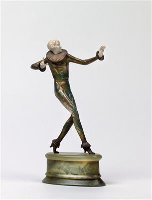 Josef Lorenzl, “A Dancer Wearing Fancy Dress” (“Ruffles”), Vienna, c.1930 - Secese a umění 20. století
