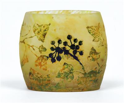 A vase “diabolo décoré de lierre”, Daum, Nancy, c. 1910 - Secese a umění 20. století