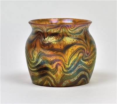 A vase, Johann Lötz Witwe, Klostermühle, c. 1900 - Jugendstil and 20th Century Arts and Crafts