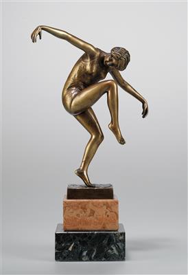 Bruno Zach (Austria 1891–1945), dancer, design: Vienna, c. 1920/25 - Secese a umění 20. století