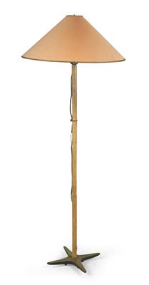 Carl Auböck, a floor lamp with tilting lampshade, model number 3891, Vienna, 1949 - Jugendstil and 20th Century Arts and Crafts