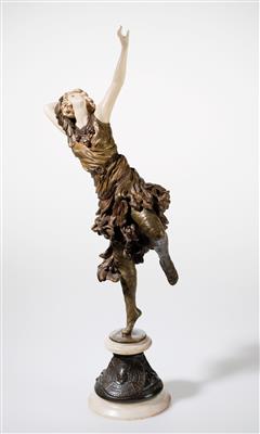 Claire Jeanne Roberte Colinet (France 1880–1950), “Sun Dancer”, Paris, c. 1920 - Secese a umění 20. století