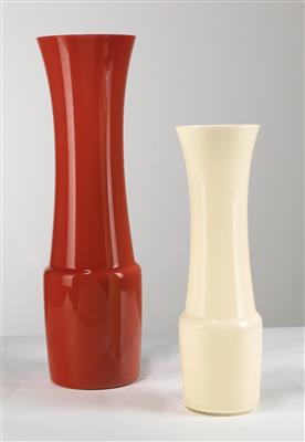 Monica Guggisberg (born in 1955) and Philip Baldwin (born in 1947), two “Dorici” vases, Venini & C., Murano, 2007–2009 - Jugendstil and 20th Century Arts and Crafts