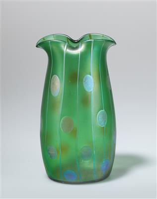 Vase, Johann Lötz Witwe, Klostermühle, um 1900 - Jugendstil und angewandte Kunst des 20. Jahrhunderts