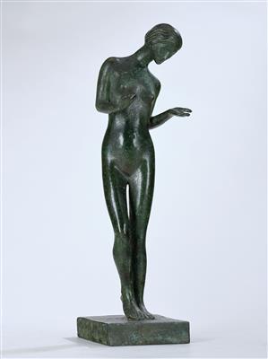 C. Montala, a female bronze, Brussels, c. 1920 - Secese a umění 20. století