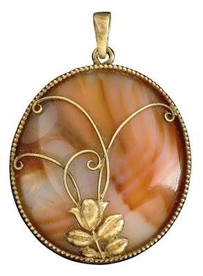 Dagobert Peche, a pendant for a chain, commissioned by Oscar Dietrich, Vienna, by 1922 - Jugendstil e arte applicata del XX secolo